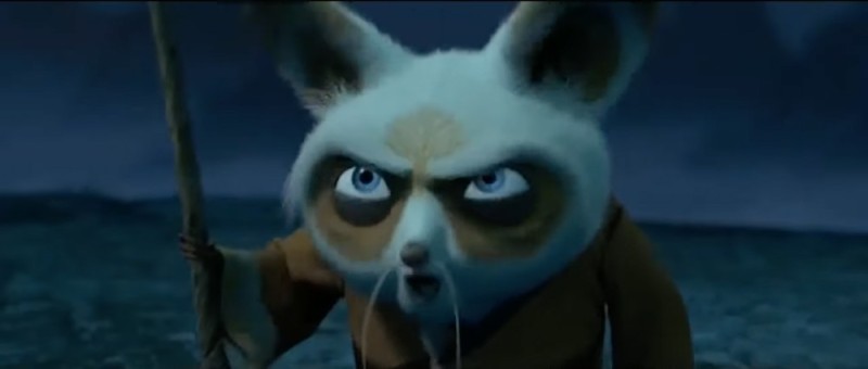 Create meme: kung fu panda, kung fu panda 2008, sad shifu