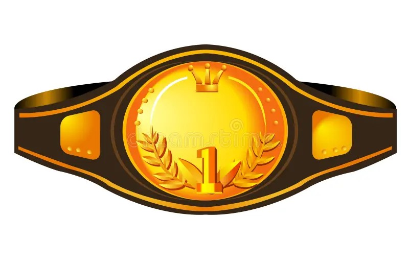 Create meme: championship belts, The belt of the champion vector, championship belt vector