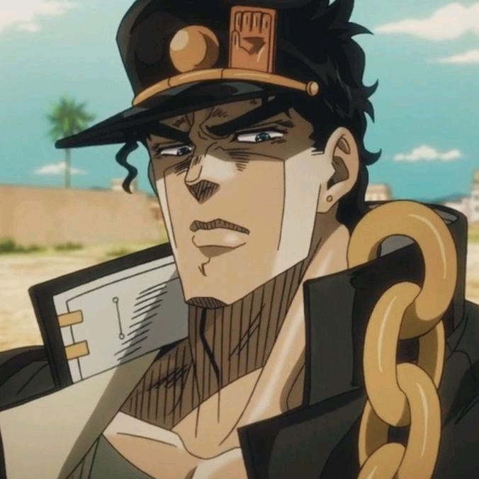 Create meme: jotaro, cujo , jotaro , The adventures of Jojo Jotaro