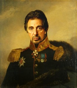 Создать мем: русские генералы первой половины 19 века, аль пачино, портрет русского генерала в полный рост