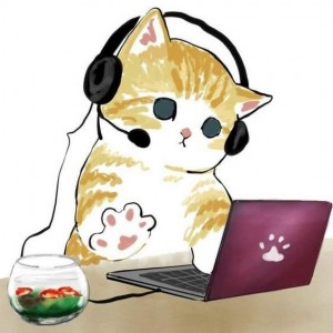 Create meme: cat, drawings of cute cats, cute cats