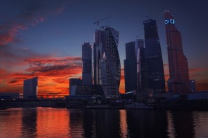 Create meme: towers Moscow city, Moscow city skyscrapers, Russia Moscow city
