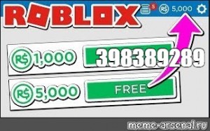 5 000 Free Robux