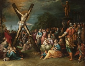 Create meme: the crucifixion