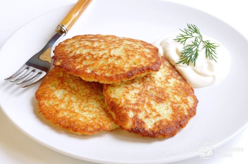 Create meme: pancakes, potato pancakes, zucchini pancakes