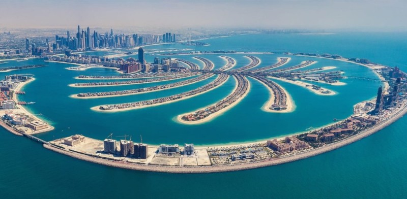 Create meme: uae palm jumeirah, palm jumeirah, palm jumeirah dubai