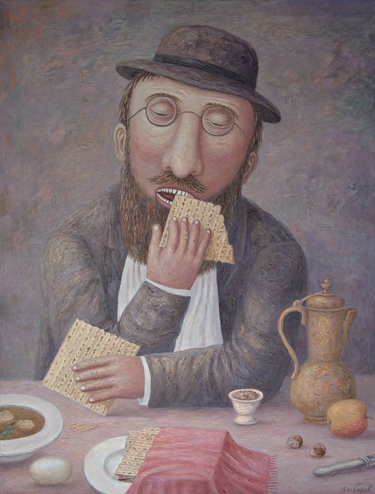 Create meme: artist Vladimir Lyubarov Jewish happiness, lyubarov Vladimir artist paintings Jewish, Lyubarov Vladimir artist Jews paintings Shabbat