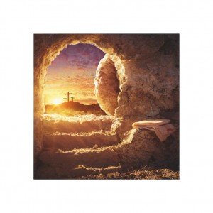 Create meme: he is risen, Christ is risen, Jesus Christ