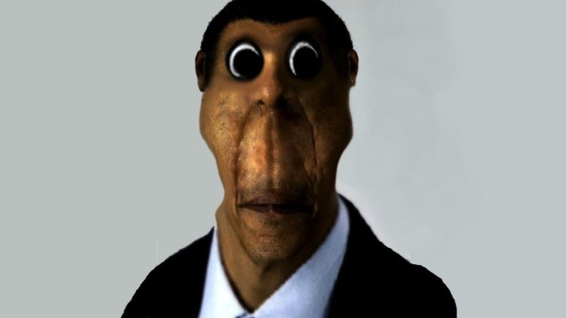 Создать мем: мем злой obunga, obunga nextbot, obunga