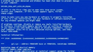 Создать мем: сбой, синий экран смерти, bsod