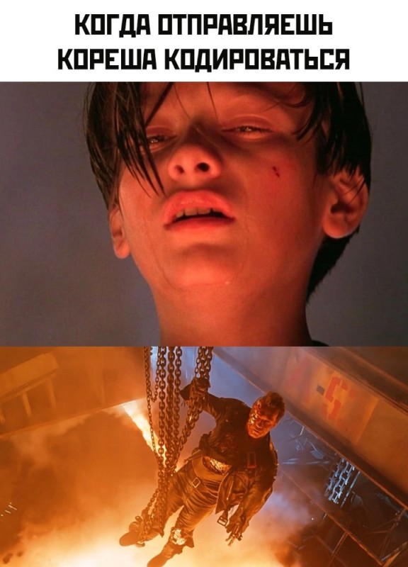 Create meme: Edward Furlong the Terminator, top memes , memes