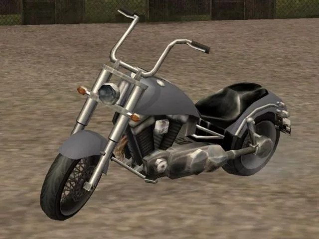 Create meme: GTA San Andreas Freeway, freeway motorcycle gta sa, wayfarer GTA San Andreas