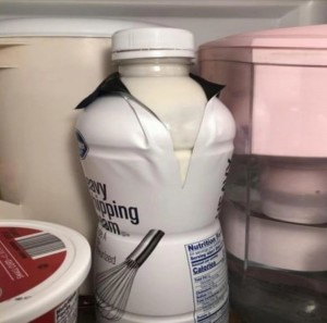 Create meme: bottle, yogurt
