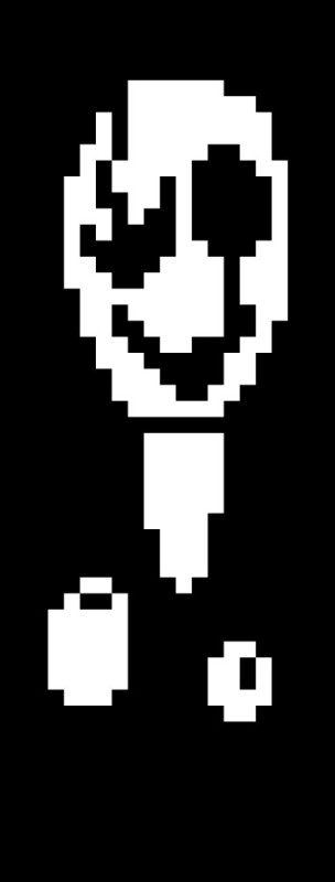 Create meme: guster undertail original, guster underdale, gaster undertale