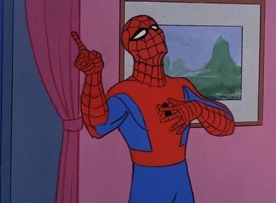 Create meme: spider-man , Spiderman meme , spider-man memes