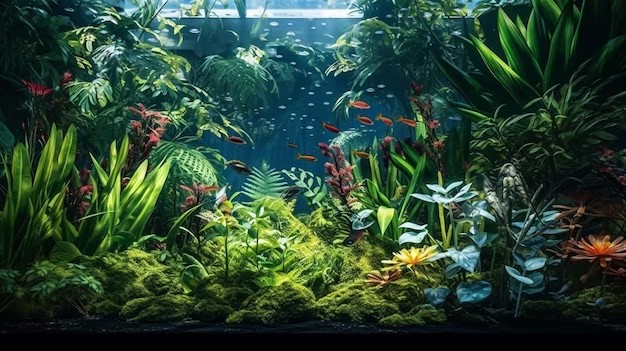 Создать мем: травник аквариум, такеши амано аквариум, растительный аквариум