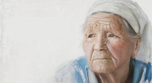 Создать мем: старуха, бабушка, старенькаямать картины