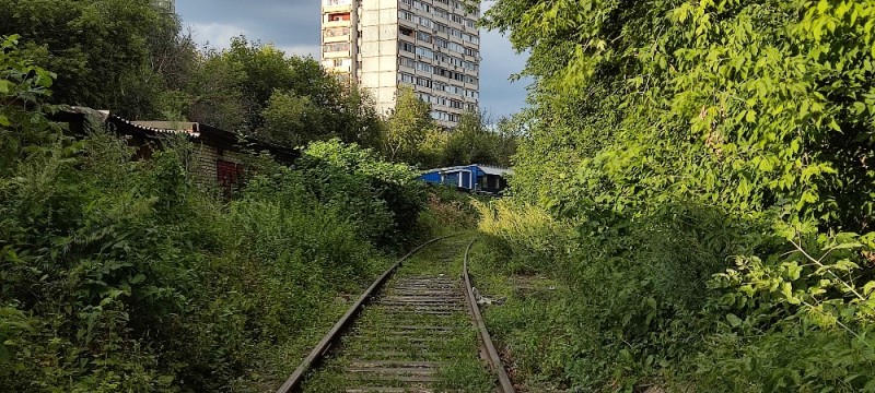 Создать мем: железная дорога, электрозаводская железнодорожная ветка, подъездной путь московского электрозавода