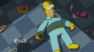 Create meme: Homer, the simpsons, Obidki