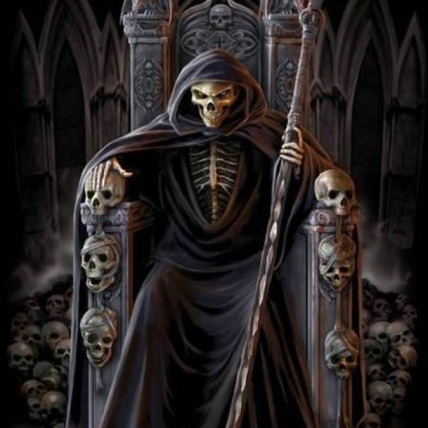 Create meme: santa muerte, death , grim reaper 