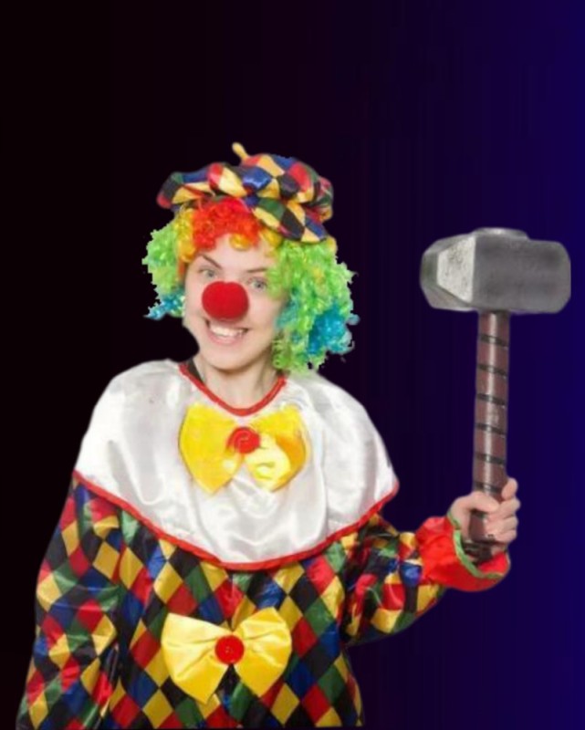 Создать мем: clown, белый клоун, клоун на белом фоне