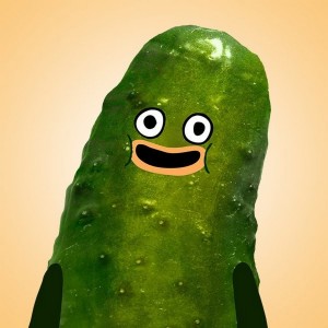 Create meme: pickle