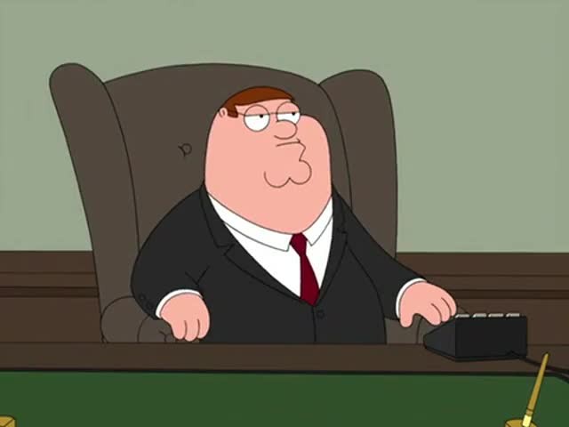 Create meme: Peter Griffin , the griffins , Mayor of Quahog Griffins