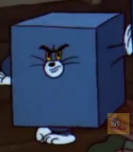 Create meme: cat Tom and Jerry square, Tom and Jerry, square cat Tom