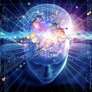 Create meme: the subconscious, glowing brain, mind pictures