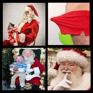 Create meme: father christmas, Santa Clarkson, camera Santa