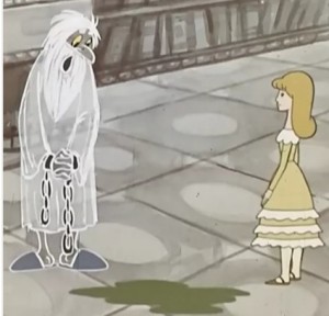 Создать мем: кентервильское привидение мультфильм вирджиния, кентервильское привидение мультик, кентервильское привидение мультфильм 1970