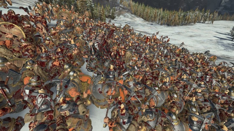 Создать мем: нереальная битва, тотал вар рим 2 битвы, warhammer total war silverin guard