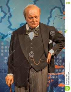 Create meme: Winston Churchill