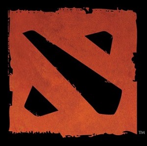 Create meme: steam, nick in DotA 2 with symbols, DotA 2 logo