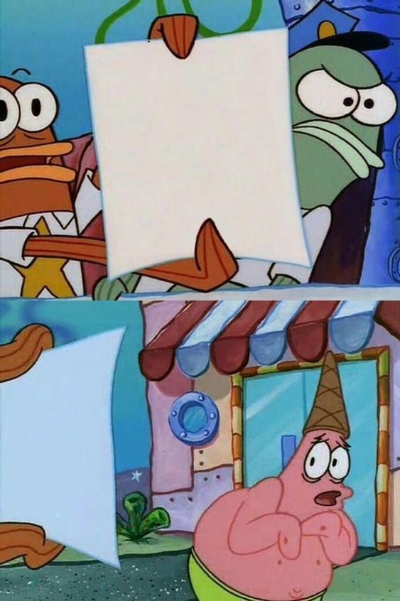 Spongebob funny face Blank Template - Imgflip