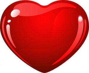 Create meme: heart, red heart