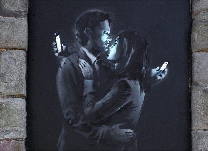 Create meme: paintings Banksy, Banksy, banksy's works