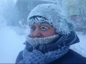 Create meme: winter in Russia, Yakutia