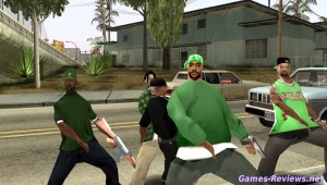 Create meme: GTA San Andreas grove street gang, grove street San Andreas