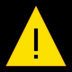 Create meme: attention sign, yellow triangle, a triangle with an exclamation mark