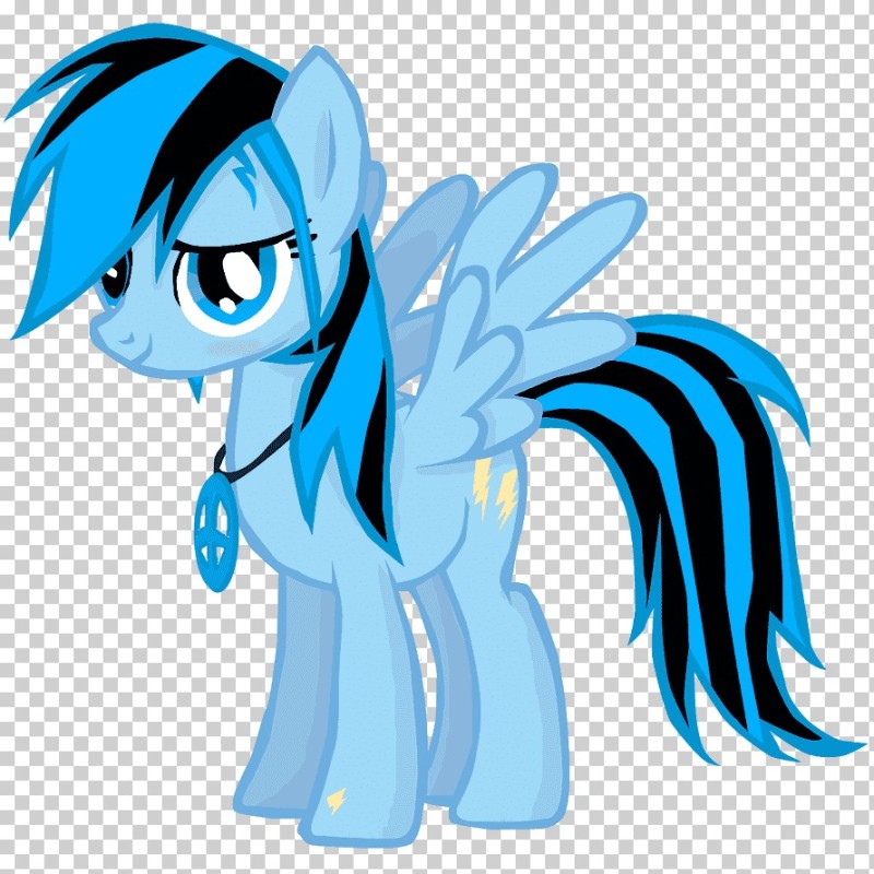 Create meme: Vinyl and Rainbow pony, may little pony rainbow, a pony with a blue mane