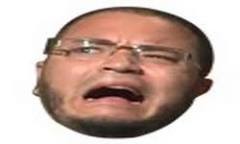 Create meme: wut face twitch, megalul wutface, twitch emote