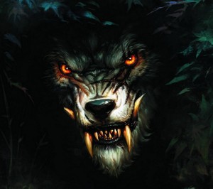 Create meme: wolf teeth, fantasy wolf, werewolf