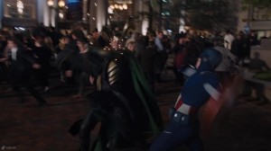 Create meme: the Avengers 2012, the Avengers, captain America iron man vs Loki