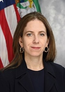 Создать мем: минфин сша, sigal mandelker, united states deputy secretary of the treasury