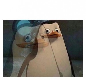 Create meme: penguin meme, the average penguin meme, penguin