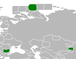 Create meme: map , Karelin's newt habitat, area
