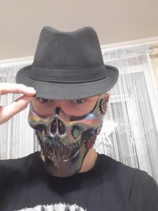 Create meme: mask, skull mask