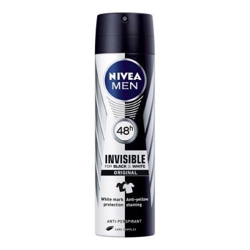 Создать мем: дезодорант-антиперспирант спрей nivea men невидимый для черного и белого, дезодорант nivea, nivea for men invisible black & white