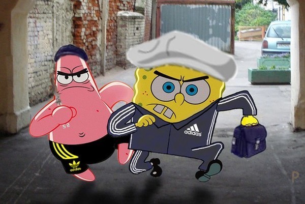 Create meme: spongebob Patrick , sponge Bob square pants , spongebob is cool